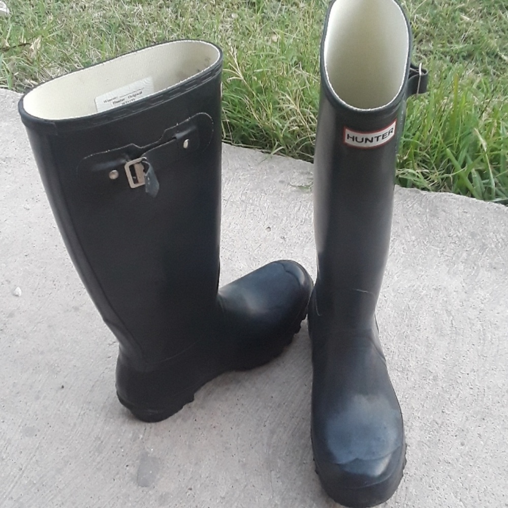 Hunter waterproof boots